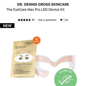 *NEW* DR. DENNIS GROSS SKINCARE EYECARE MAX PRO LED DEVICE KIT